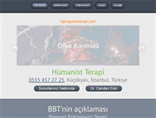 Tablet Screenshot of hipnopsikoterapi.com